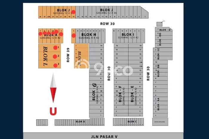 Gudang Komersial Dijual di Percut Sei Tuan Deli Serdang LT 432m2 & LB 525m2 Gudang Komersial Dijual di Percut Sei Tuan Deli Serdang LT 432m2 & LB 525m2