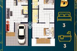 Rumah Modern Cantik 3 KT Siap Huni di Rungkut Rumah Modern Cantik 3 KT Siap Huni di Rungkut