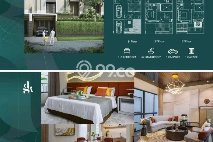 Rumah Mewah Dijual LT 108m2 di Mulyorejo, Surabaya Rumah Mewah Dijual LT 108m2 di Mulyorejo, Surabaya