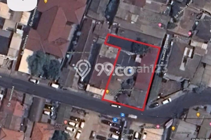 Tanah untuk Dijual Lokasi Tebet, Jakarta Selatan Luas 474m2 SHM Tanah untuk Dijual Lokasi Tebet, Jakarta Selatan Luas 474m2 SHM