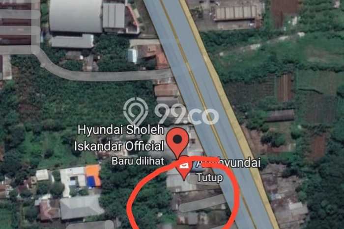 Kavling Tanah untuk Dijual di Tanah Sareal, Bogor, Luas 2500m2 Kavling Tanah untuk Dijual di Tanah Sareal, Bogor, Luas 2500m2