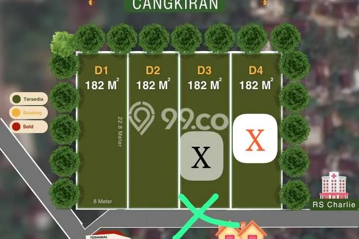 Kavling Tanah di Mijen Dijual Luas 180m2 Legalitas - Kavling Tanah di Mijen Dijual Luas 180m2 Legalitas -