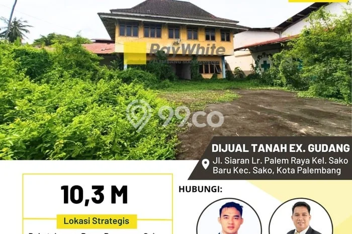 Lahan Strategis di Sako Dijual dengan Luas 4016m2 Lahan Strategis di Sako Dijual dengan Luas 4016m2