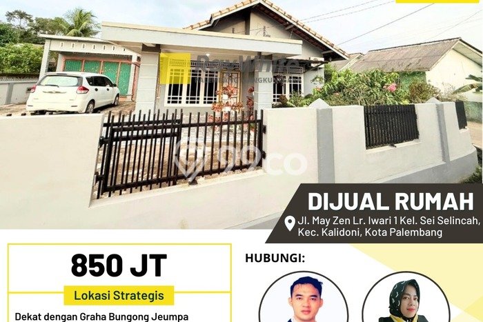 Dijual Cepat Rumah Bagus Siap Huni LB 145m2 di Kalidoni, Palembang Dijual Cepat Rumah Bagus Siap Huni LB 145m2 di Kalidoni, Palembang