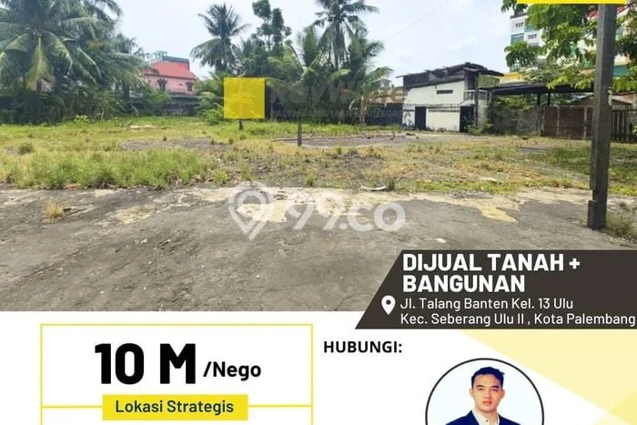 Kavling Tanah di Seberang Ulu II Dijual Luas 3240m2 Legalitas SHM Kavling Tanah di Seberang Ulu II Dijual Luas 3240m2 Legalitas SHM