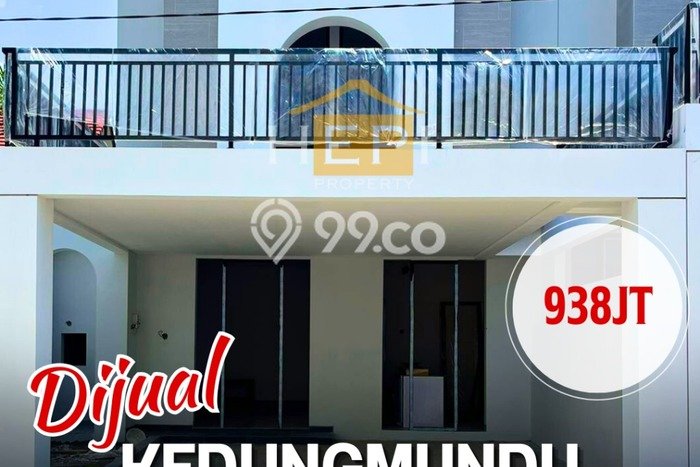 Rumah Modern 3 Kamar LT 85m2 di Kedungmundu Rumah Modern 3 Kamar LT 85m2 di Kedungmundu