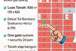 Lahan Kosong Dijual di Tangerang dengan Area 930m2 Lahan Kosong Dijual di Tangerang dengan Area 930m2