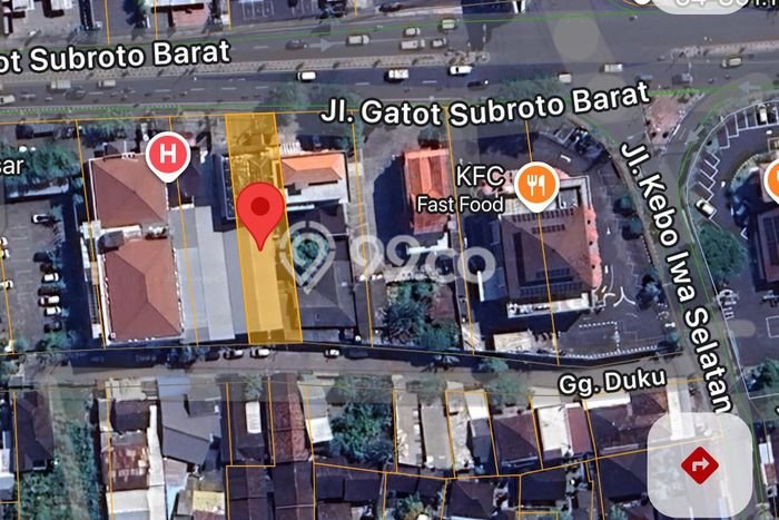Lahan Kosong Dijual di Denpasar Barat, Denpasar, Luas 660m2 Area Strategis Lahan Kosong Dijual di Denpasar Barat, Denpasar, Luas 660m2 Area Strategis
