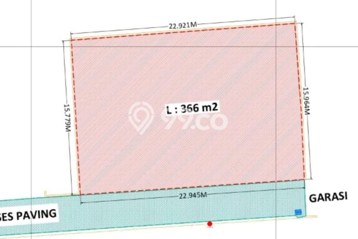 Tanah Disewa Strategis di Denpasar Luas 366m2 Tanah Disewa Strategis di Denpasar Luas 366m2