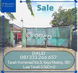 Tanah Dijual di Surabaya Seluas 3580m2 Strategis Tanah Dijual di Surabaya Seluas 3580m2 Strategis