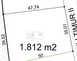 Dijual Tanah Lokasi Graha, Surabaya Seluas 1817m2 Dijual Tanah Lokasi Graha, Surabaya Seluas 1817m2