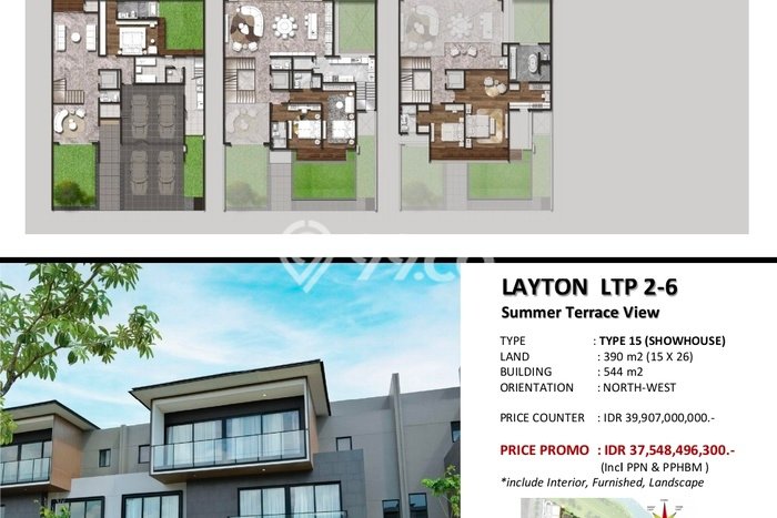 Dijual Rumah Luas Megah Dengan View Cantik di BSD City, Tangerang Dijual Rumah Luas Megah Dengan View Cantik di BSD City, Tangerang