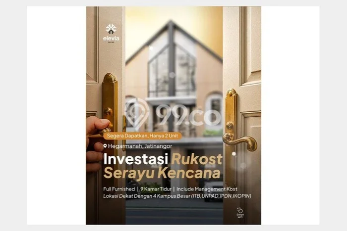Kost Dijual Lokasi Jatinangor, Sumedang, Spesifikasi 9 Kamar Tidur dan Luas 185m2 Kost Dijual Lokasi Jatinangor, Sumedang, Spesifikasi 9 Kamar Tidur dan Luas 185m2