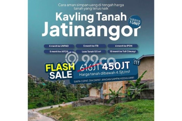 Lahan untuk Dijual di Jatinangor Sumedang Luas 101m2 Lahan untuk Dijual di Jatinangor Sumedang Luas 101m2