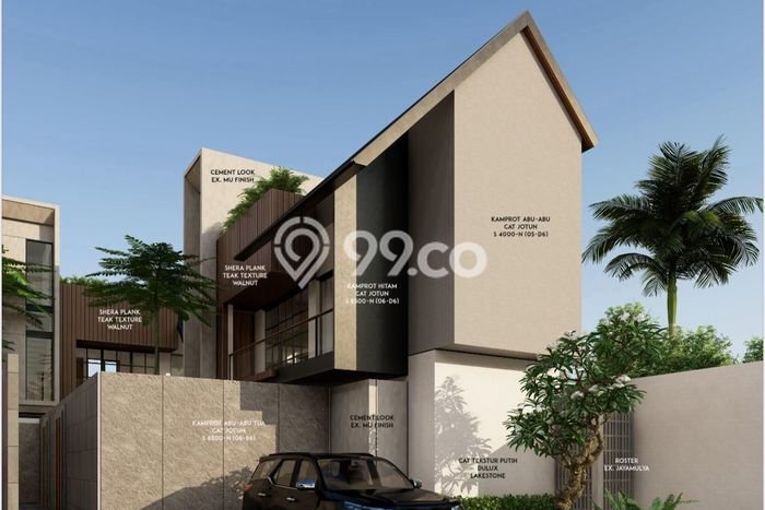 Rumah Elit LB 160m2 Siap Pakai Desain Elegan di Nyanyi, Badung Rumah Elit LB 160m2 Siap Pakai Desain Elegan di Nyanyi, Badung