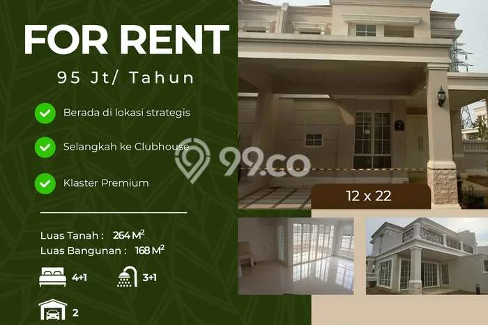Sewa Rumah Podomoro Park Klaster Anapuri Dengan View Dekat Danau Sewa Rumah Podomoro Park Klaster Anapuri Dengan View Dekat Danau