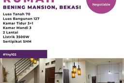 Rumah Modern 3 KT LT 70m2 di Jatibening Rumah Modern 3 KT LT 70m2 di Jatibening