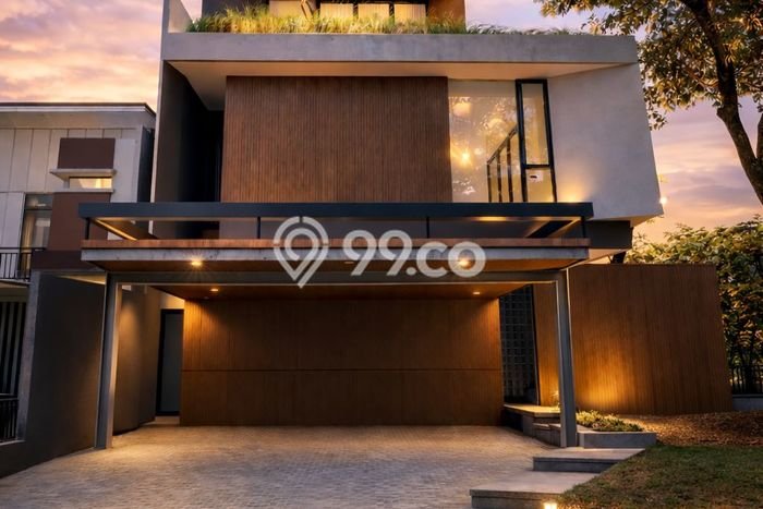 Rumah Luxury Modern Siap Huni di BSD City Tangerang Rumah Luxury Modern Siap Huni di BSD City Tangerang