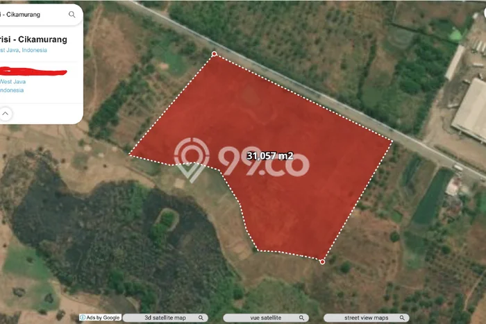 Tanah Dijual di Subang Seluas 31057m2 Strategis Tanah Dijual di Subang Seluas 31057m2 Strategis