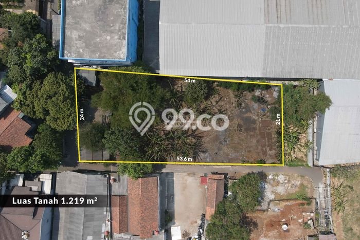Tanah Kosong Dijual di Jakarta Timur dengan Area 1219m2 Tanah Kosong Dijual di Jakarta Timur dengan Area 1219m2