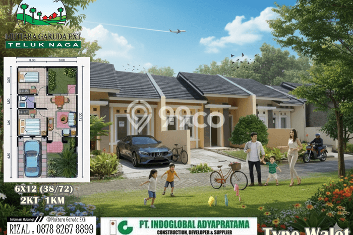 Rumah Modern 2 KT di Teluk Naga Tangerang Unfurnished Rumah Modern 2 KT di Teluk Naga Tangerang Unfurnished