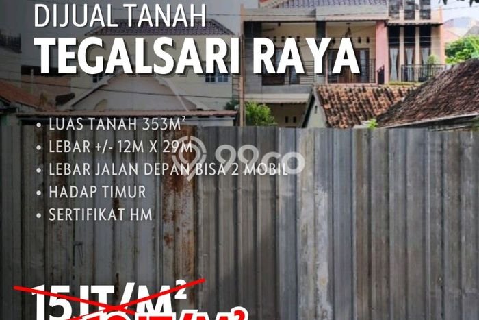 Lahan Kosong Dijual di Semarang dengan Area 353m2 Lahan Kosong Dijual di Semarang dengan Area 353m2