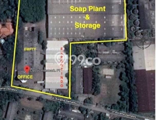 Gudang Dijual di Tangerang LT 22285m2 & LB 12261m2 Lokasi Terbaik! Gudang Dijual di Tangerang LT 22285m2 & LB 12261m2 Lokasi Terbaik!