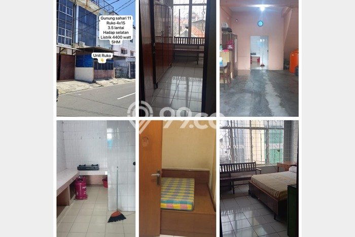 Dijual! Ruko di Gunung Sahari Jakarta Pusat LT 60m2 / LB 144m2 Kawasan Bisnis Dijual! Ruko di Gunung Sahari Jakarta Pusat LT 60m2 / LB 144m2 Kawasan Bisnis