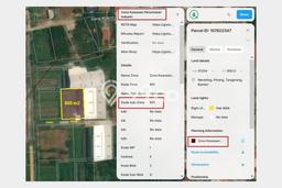 Tanah di Cipondoh, Tangerang Luas 800m2 Dijual Segera Tanah di Cipondoh, Tangerang Luas 800m2 Dijual Segera