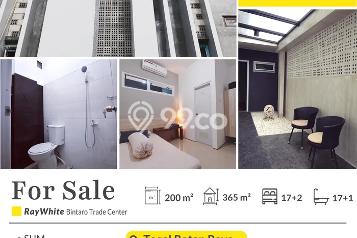 Rumah Kost untuk Dijual di Pondok Aren dengan 19 KT, 18 KM, Luas 365m2 Rumah Kost untuk Dijual di Pondok Aren dengan 19 KT, 18 KM, Luas 365m2