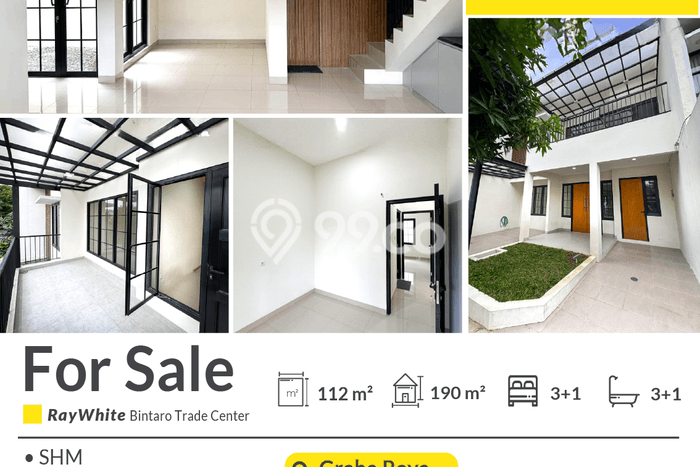 Jual Rumah Modern 3 KT di Graha Raya Bintaro, Tangerang Selatan Jual Rumah Modern 3 KT di Graha Raya Bintaro, Tangerang Selatan