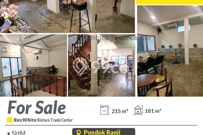 Unit Komersial Dijual di Tangerang Selatan LT 215m2 & LB 181m2 Unit Komersial Dijual di Tangerang Selatan LT 215m2 & LB 181m2