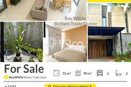 For Sale Hunian Rumah Nyaman 3 Kamar di Bintaro, Tangerang Selatan For Sale Hunian Rumah Nyaman 3 Kamar di Bintaro, Tangerang Selatan
