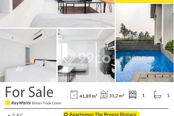 SPECIAL PRICE! Apartemen Kawasan Bintaro, 1 KT, Luas 31m2m², Lokasi Premium, Fasilitas Modern, Siap Huni SPECIAL PRICE! Apartemen Kawasan Bintaro, 1 KT, Luas 31m2m², Lokasi Premium, Fasilitas Modern, Siap Huni