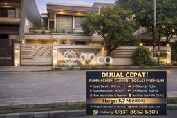 Ready to Use! Premium House LT 300m2 Desain Elegan di Green garden Ready to Use! Premium House LT 300m2 Desain Elegan di Green garden