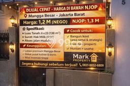 Rumah Minimalis 2 KT di Mangga Besar Jakarta Barat Rumah Minimalis 2 KT di Mangga Besar Jakarta Barat
