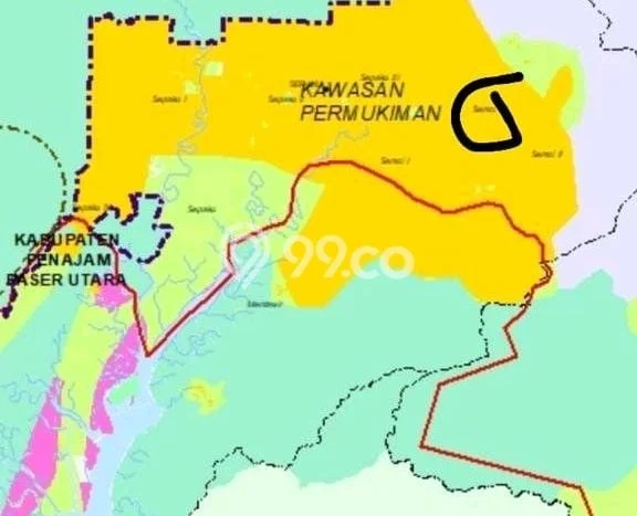 Tanah Komersial Dijual di Sepaku Penajam Paser Utara 19000m2 Tanah Komersial Dijual di Sepaku Penajam Paser Utara 19000m2