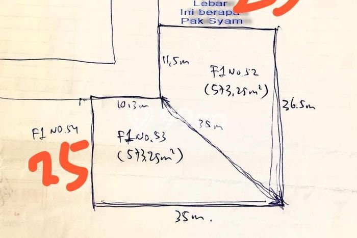 Dijual Tanah 1146m2 di Metro Permata, Tangerang Dijual Tanah 1146m2 di Metro Permata, Tangerang