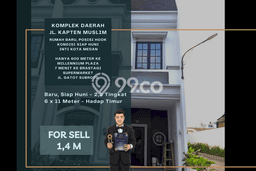Rumah Modern Minimalis 3 KT Bisa Langsung Pindah di Medan Helvetia Rumah Modern Minimalis 3 KT Bisa Langsung Pindah di Medan Helvetia