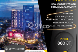 Hunian Apartemen 1 KT 1 KM di Medan Barat, Medan Dijual Cepat Hunian Apartemen 1 KT 1 KM di Medan Barat, Medan Dijual Cepat