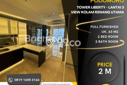 Apartemen Modern Dijual di Medan Barat, Medan Dilengkapi 2 KT dan 2 KM Apartemen Modern Dijual di Medan Barat, Medan Dilengkapi 2 KT dan 2 KM
