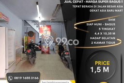 Ruko Bagus LT 45m2 LB 198m2 Dijual di Medan Area Medan Ruko Bagus LT 45m2 LB 198m2 Dijual di Medan Area Medan