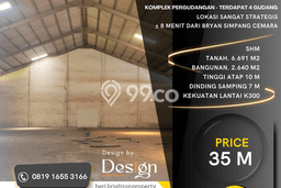 Untuk Dijual Gudang di Medan Deli, Medan Harga Penawaran Spesial Untuk Dijual Gudang di Medan Deli, Medan Harga Penawaran Spesial