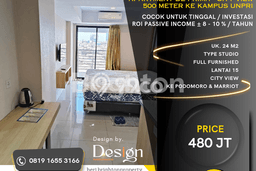 Apartemen Terjangkau di Medan Petisah Spesifikasi 1 Kamar Apartemen Terjangkau di Medan Petisah Spesifikasi 1 Kamar