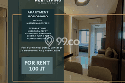Hunian Apartemen Sewa Murah 56m2 di Medan Barat, Cocok untuk Hunian Anda Hunian Apartemen Sewa Murah 56m2 di Medan Barat, Cocok untuk Hunian Anda