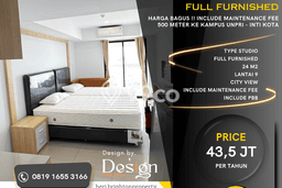 Apartemen Siap Huni 1 BR dengan Harga Terjangkau di Area Medan Petisah, Medan Apartemen Siap Huni 1 BR dengan Harga Terjangkau di Area Medan Petisah, Medan