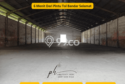 Unit Gudang Paling Strategis di Percut Sei Tuan Deli Serdang dengan LB 1636m2 Unit Gudang Paling Strategis di Percut Sei Tuan Deli Serdang dengan LB 1636m2