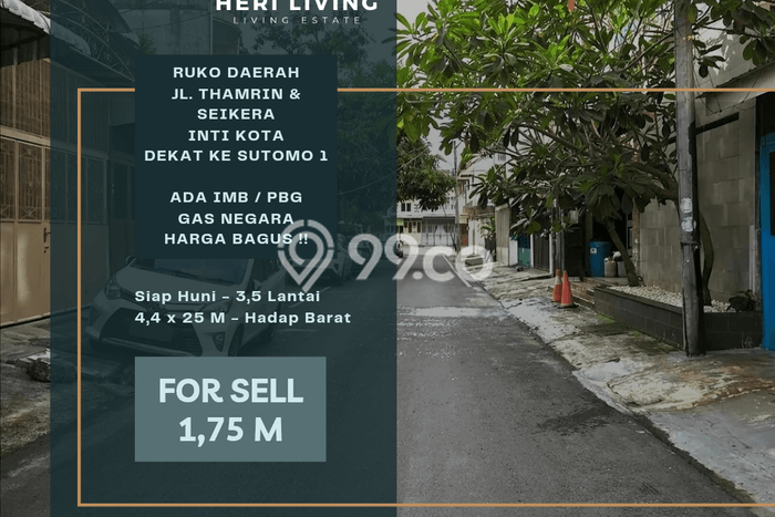 Ruko Paling Dicari LB 277m2 Dijual di Medan Timur Ruko Paling Dicari LB 277m2 Dijual di Medan Timur