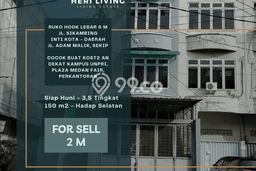 Ruko Paling Dicari LB 192m2 Dijual di Medan Petisah Ruko Paling Dicari LB 192m2 Dijual di Medan Petisah