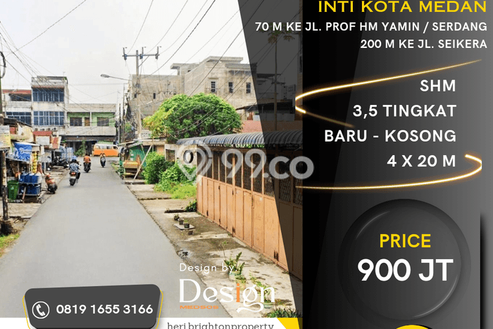 Ruko Dijual di Kawasan Medan Perjuangan, Medan Harga Kompetitif Ruko Dijual di Kawasan Medan Perjuangan, Medan Harga Kompetitif